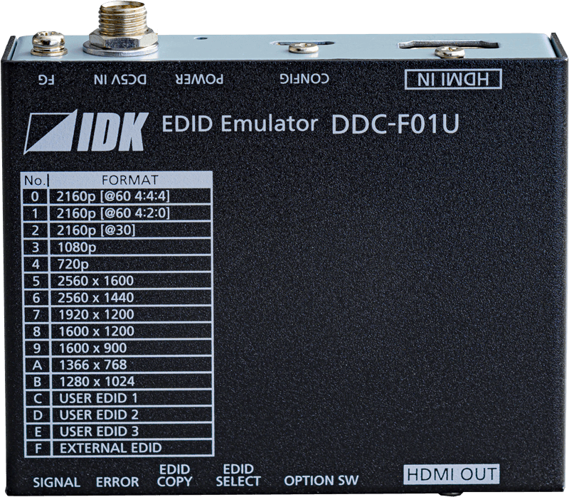 DDC-F01U製品写真