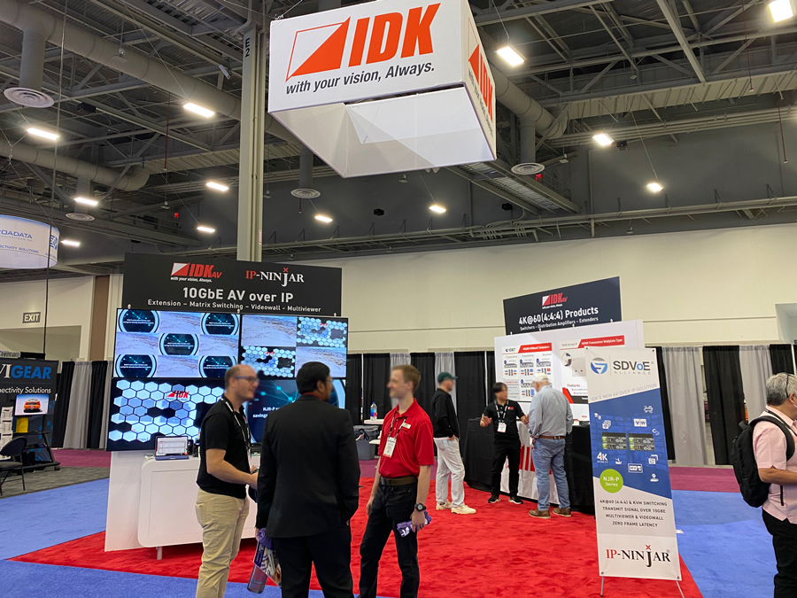 InfoComm2022_IDKブース写真