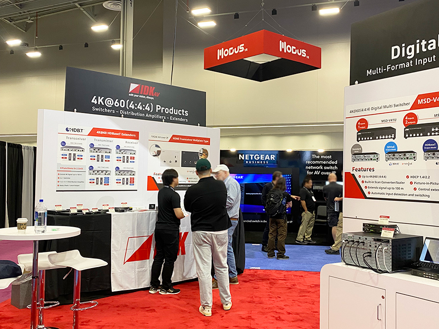 InfoComm2022_IDKブース写真