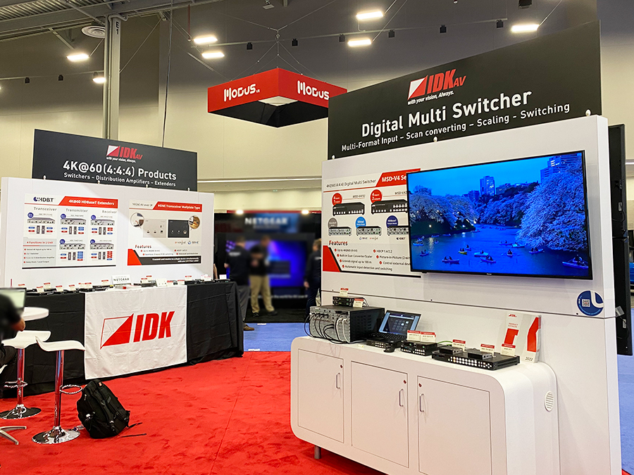 InfoComm2022_IDKブース写真
