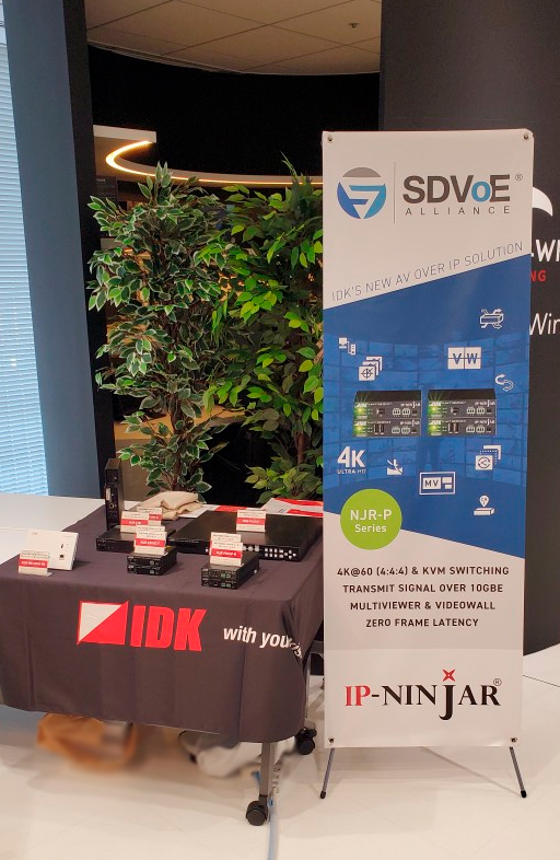 AV over IPパートナーサミット_IDKブース写真