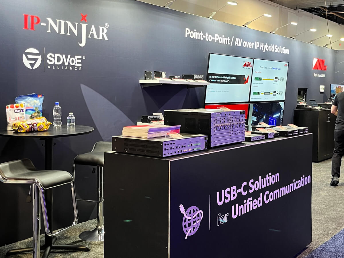 InfoComm2024_IDKブース写真