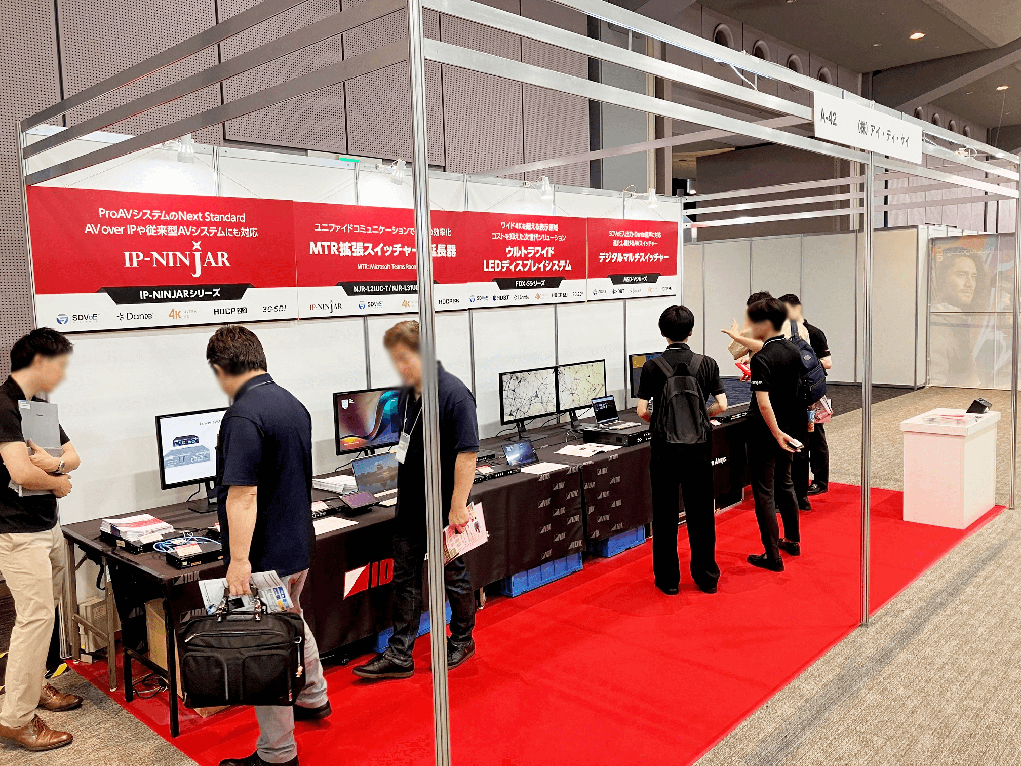 第10回関西放送機器展2025_IDK展示写真
