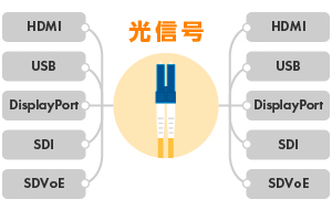 光信号の伝送インフラ