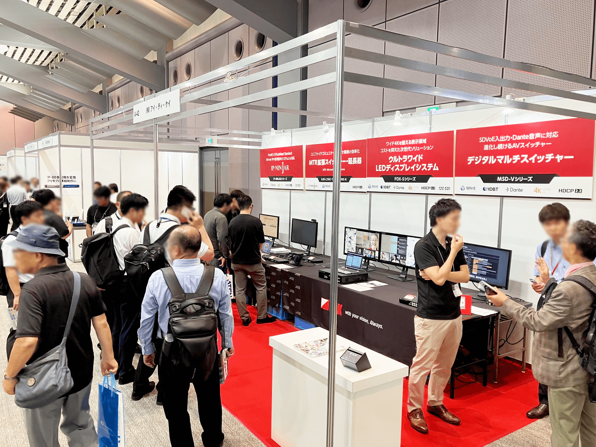 第10回関西放送機器展2025_IDK展示写真